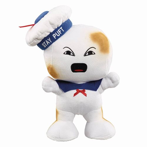 Ghostbusters Toasted Stay Puft  Marshmallow Man 15-Inch Talking Plush